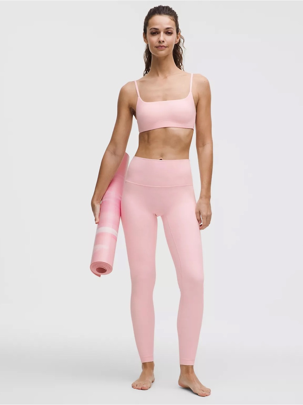 lululemon athletica Light Pink High-Rise Leggings